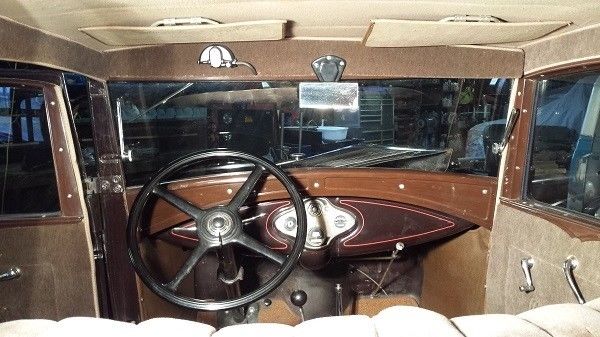 1931 ford model a 4 door deluxe 3 window slant windshield
