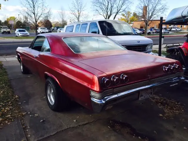 1965 impala custom 2-door disc brakes ss clone