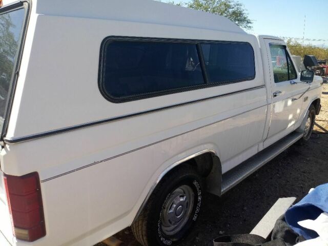 1986 f150 xl ford truck with camper shell excellent condition 61k miles