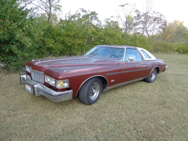 1976 buick riviera 2-door coupe w/455 v8 engine automatic runs & drives