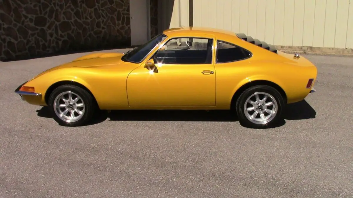 1972 opel gt full restoration 2.4 dual sidedrafts
