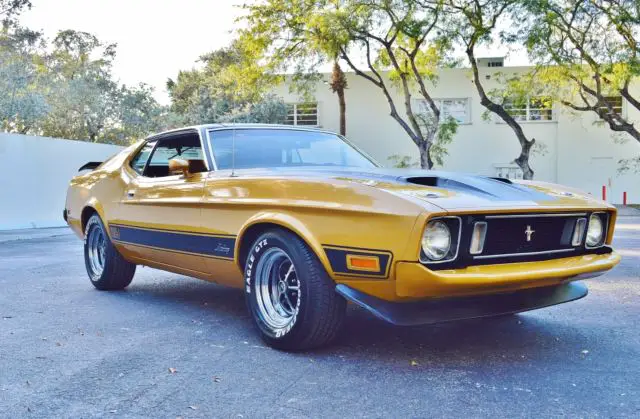 mach 1 fastback - 351 cleveland - matching numbers-factory ram air