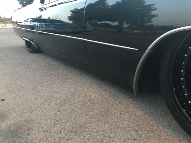 1967 cadillac lsx swap resto mod vintage air bagged accuair 22" forged wheels!