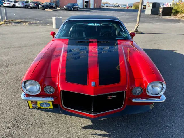 1972 chevrolet camaro split bumper z28 clone