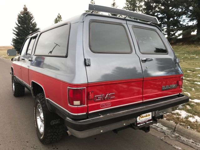 clean! collectors! 1990 gmc suburban 1500 4x4