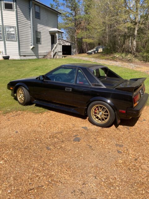 1988 toyota mr2 coupe black rwd manual t-bar s/c