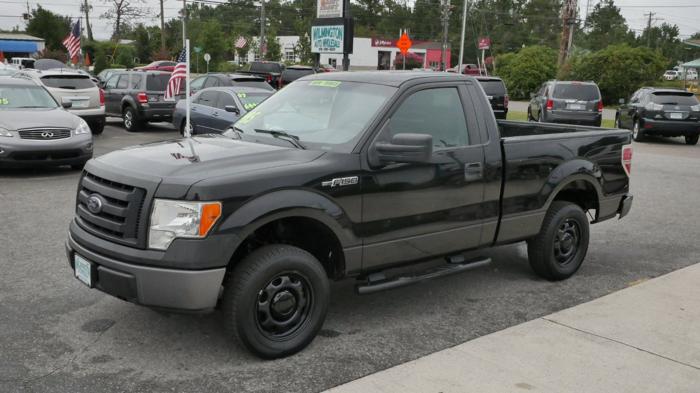used 2010 ford f150 2wd regular cab xl wilmington, nc 28405 for sale in wilmington, north carolina
