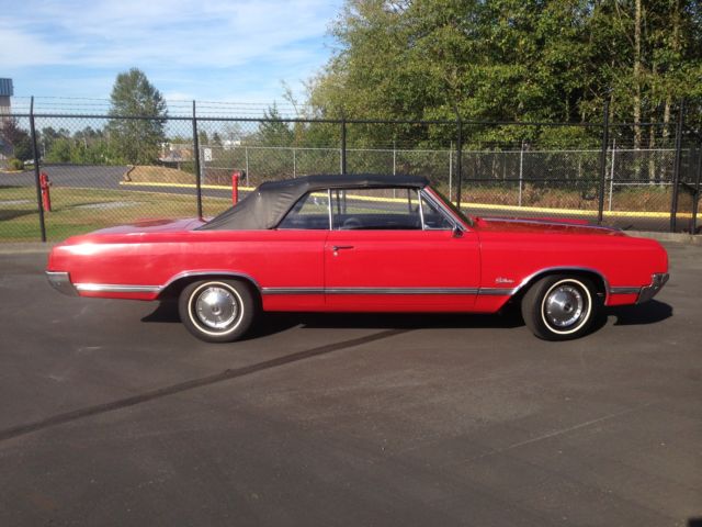 65 oldsmobile cutlass 2-door convertible