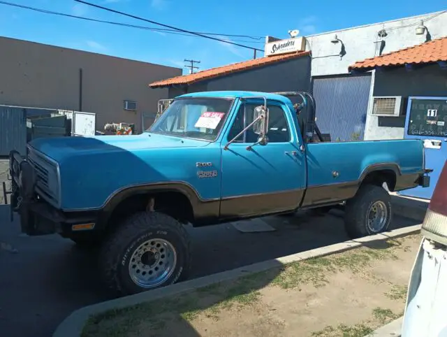 1972 dodge power wagon 4x4 original california truck