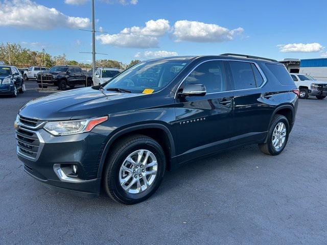 2020 chevrolet traverse lt leather