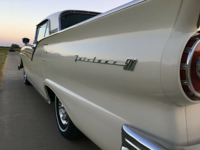 1957 ford fairlane 500 retractable hardtop "barn find"