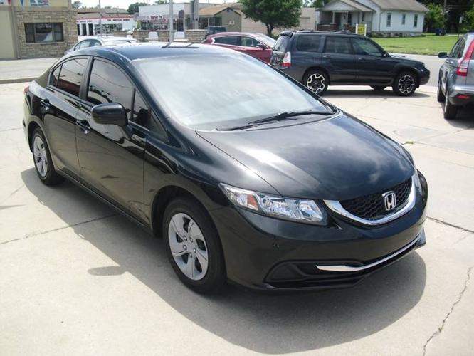 used 2014 honda civic lx sedan junction city, ks 66441 for sale in grandview plaza, kansas