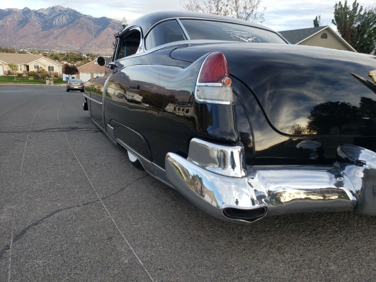 1952 cadillac de ville coupe hot rod bagged air ride show car sled custom sema