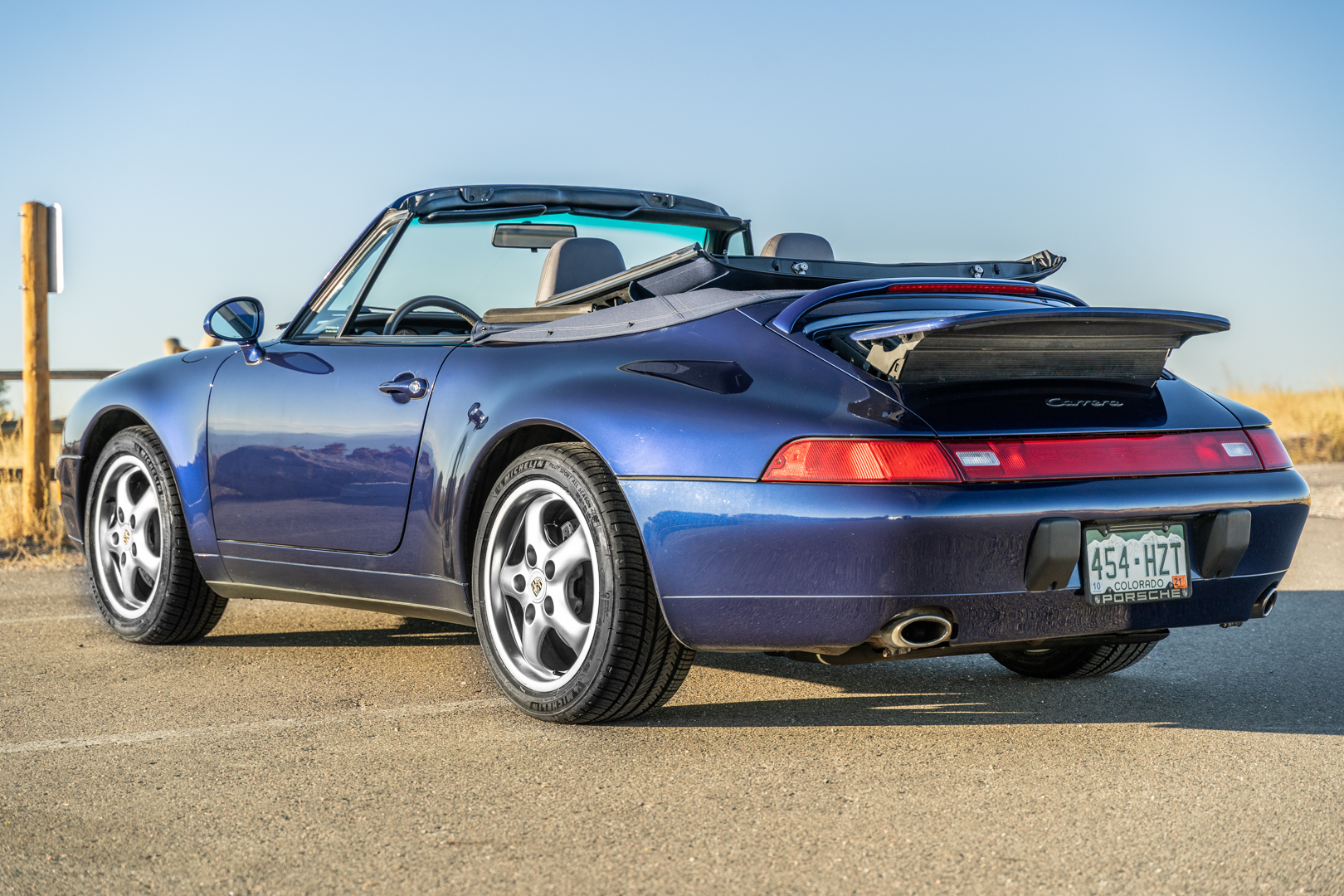 1995 porsche 911 carrera cabriolet 6-speed