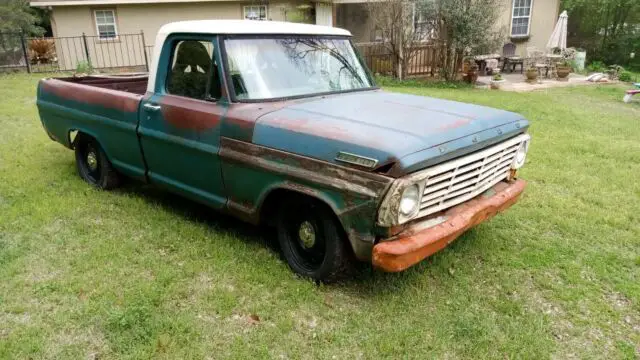 1967 ford f100 short wheelbase crown vic chassis swap 4.6