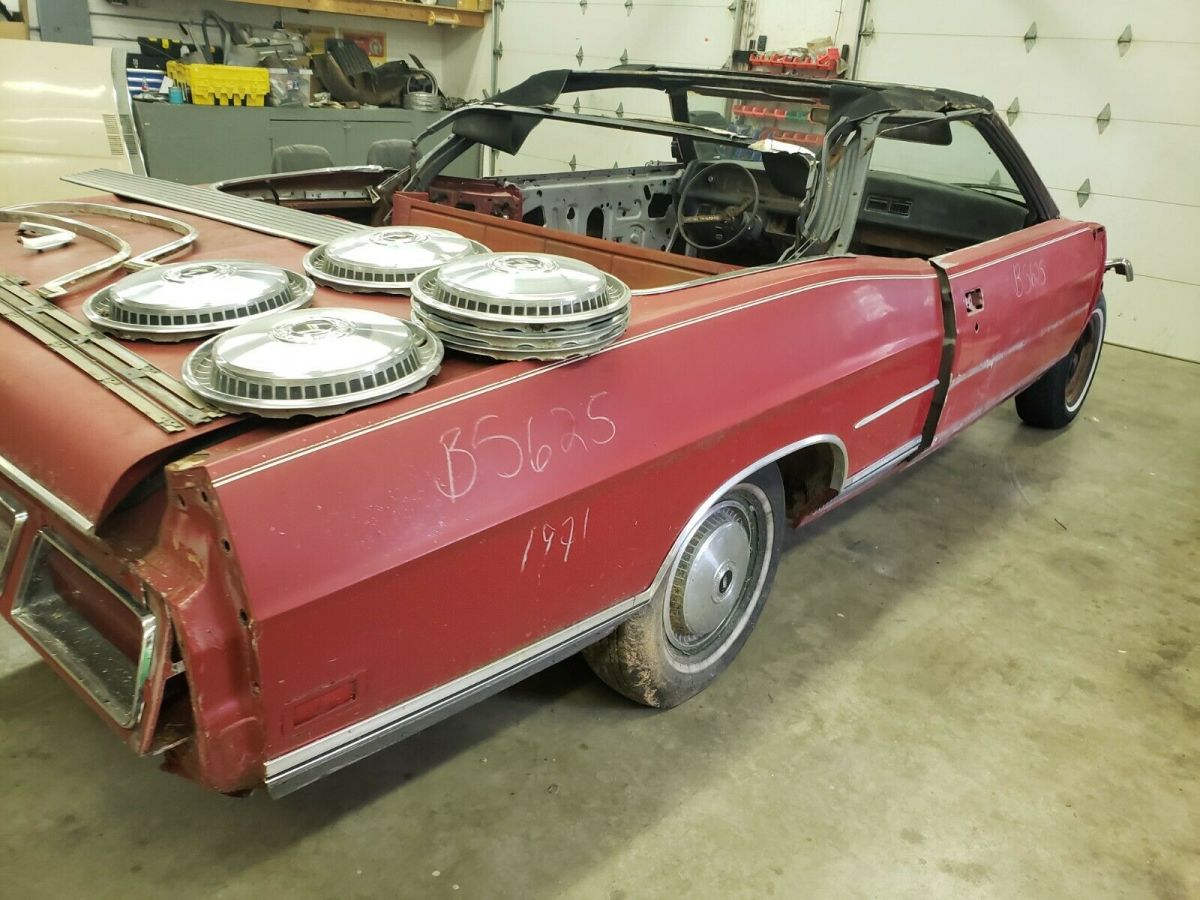 1971 ford ltd convertible southern parts car roller no engine was 429