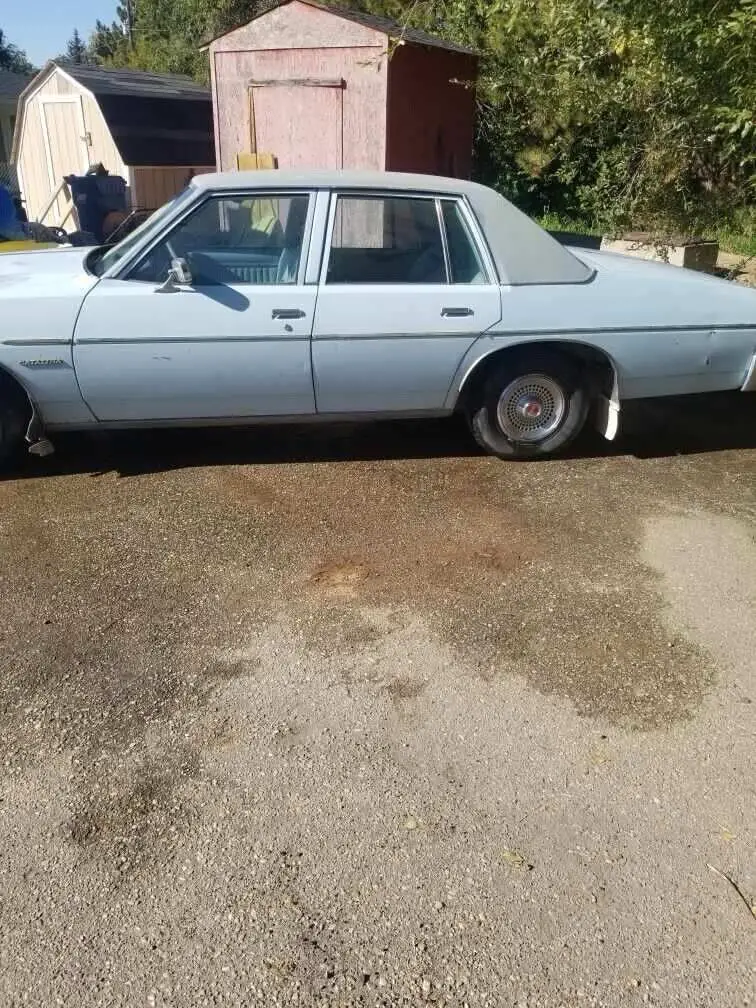 1978 pontiac catalina sedan blue