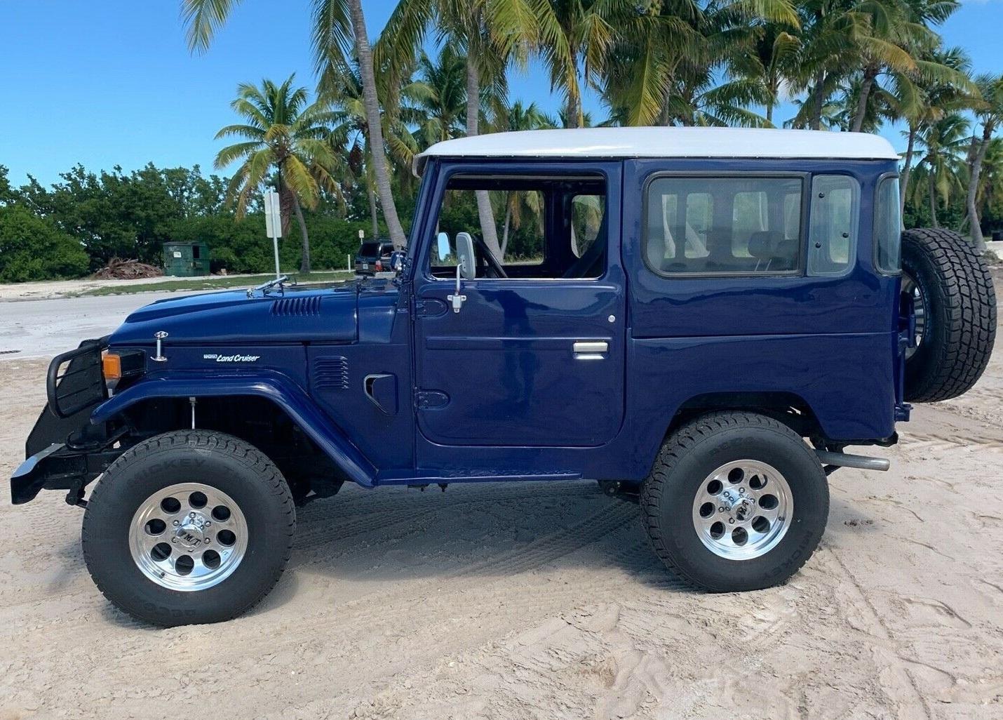 1980 toyota land cruiser rare diesel full restoration