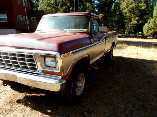 1979 f350 4x4 ranger xlt 1 ton pickup truck