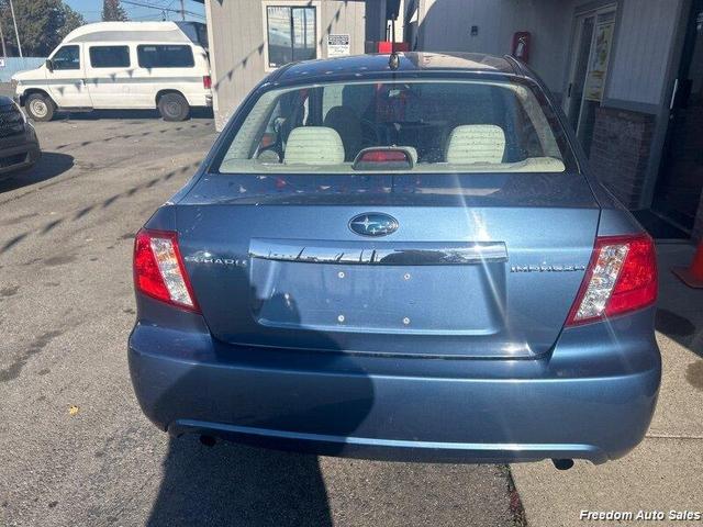 2008 subaru impreza 2.5i
