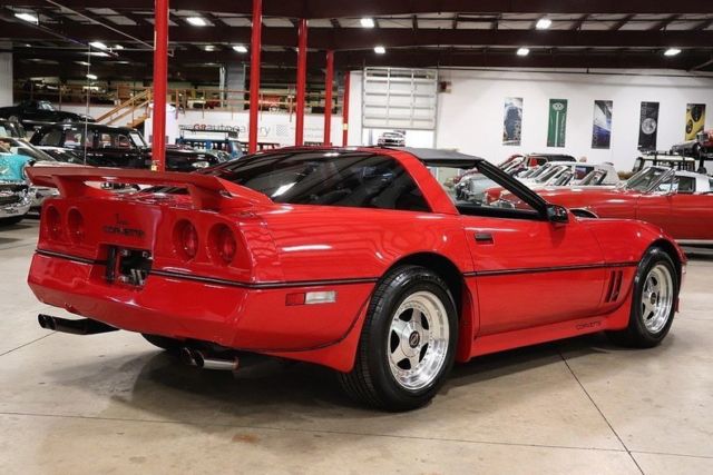 1985 chevrolet corvette 26985 miles red coupe 350ci v8 manual