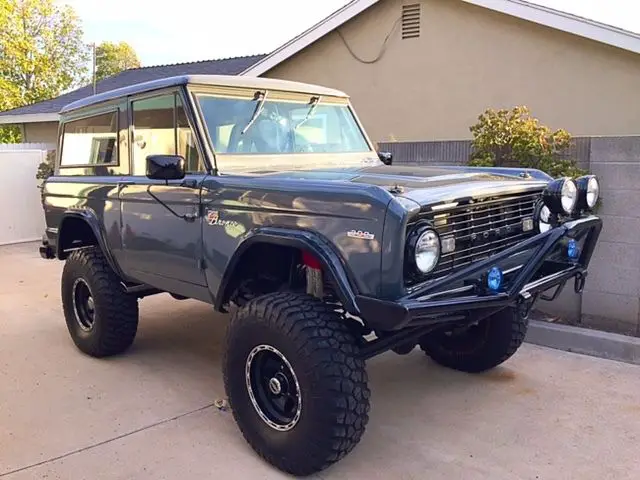 1966 ford bronco custom sport utility 2-door 5.0l