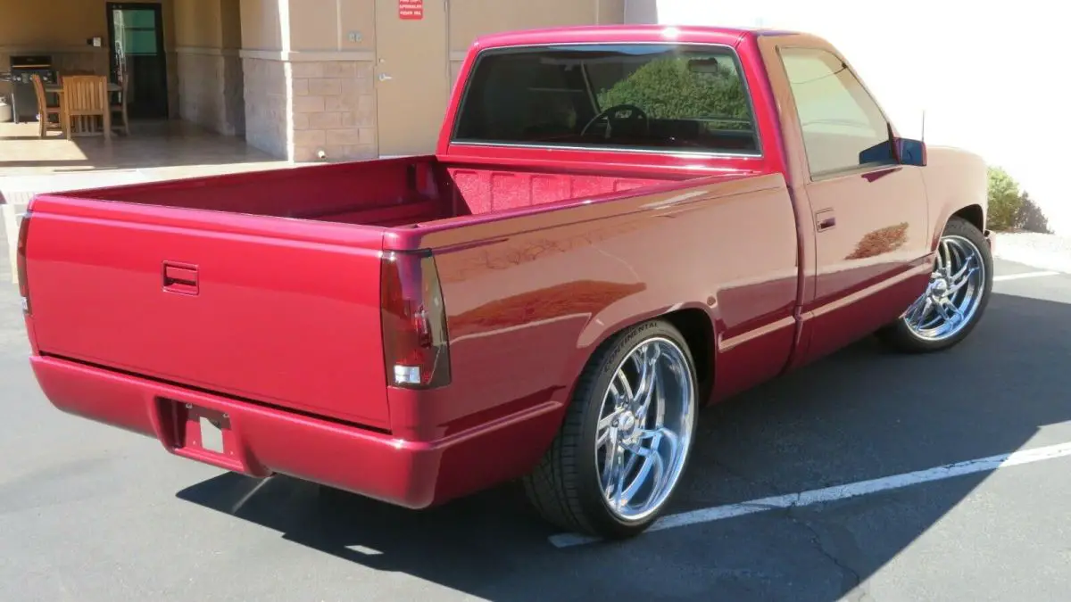 custom 1988 chevrolet c-1500, billet specialties, belltech, borla
