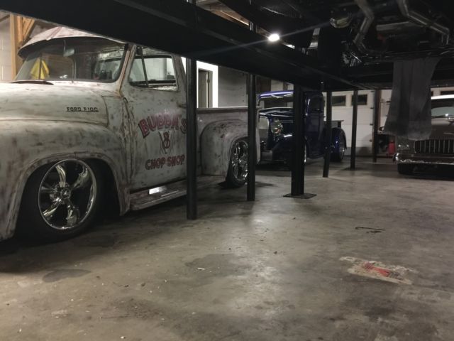 1953 ford f100 shop truck world class foe patina and metal design
