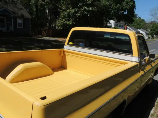 1979 chevy c-10 pickup custom deluxe short bed