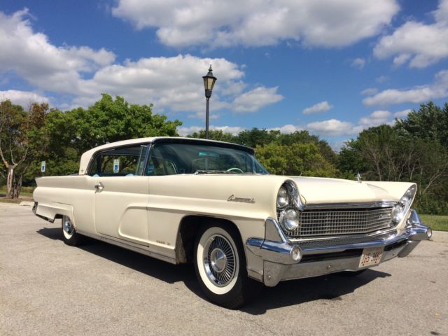 1959 lincoln continental mark iv 2 dr hardtop - low mileage orig. drive anywhere