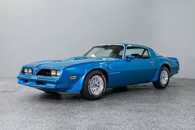 1978 pontiac trans am ws6 26019 miles martinique blue coupe 400ci