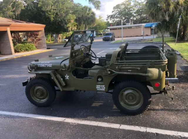 1946 jeep cj2a green 4wd manual
