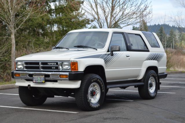 1988 toyota 4runner 4x4 sr5 v6 2-door auto sun-roof only 103,743 miles 1-owner!!
