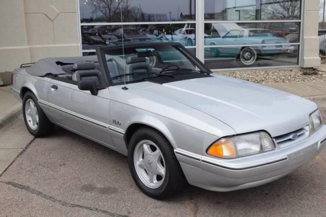 1993 ford mustang lx 5.0 2dr convertible 56k miles auto, power top *unmolested**