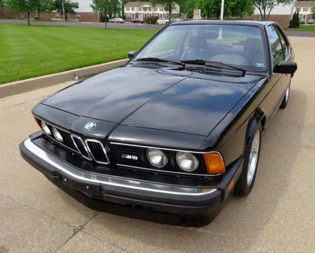 1987 bmw m6 e24 93,xxx miles clean car fax stunning car 1 of 1765 produced