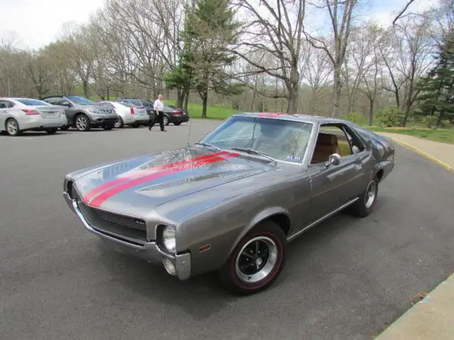 1969 amc amx 390ci with go pac with manual 4-speed transmission