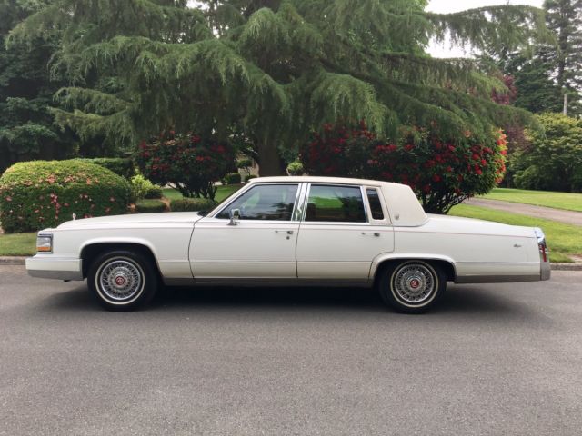 1991 cadillac brougham low mile's garage kept one owner super clean no reserve