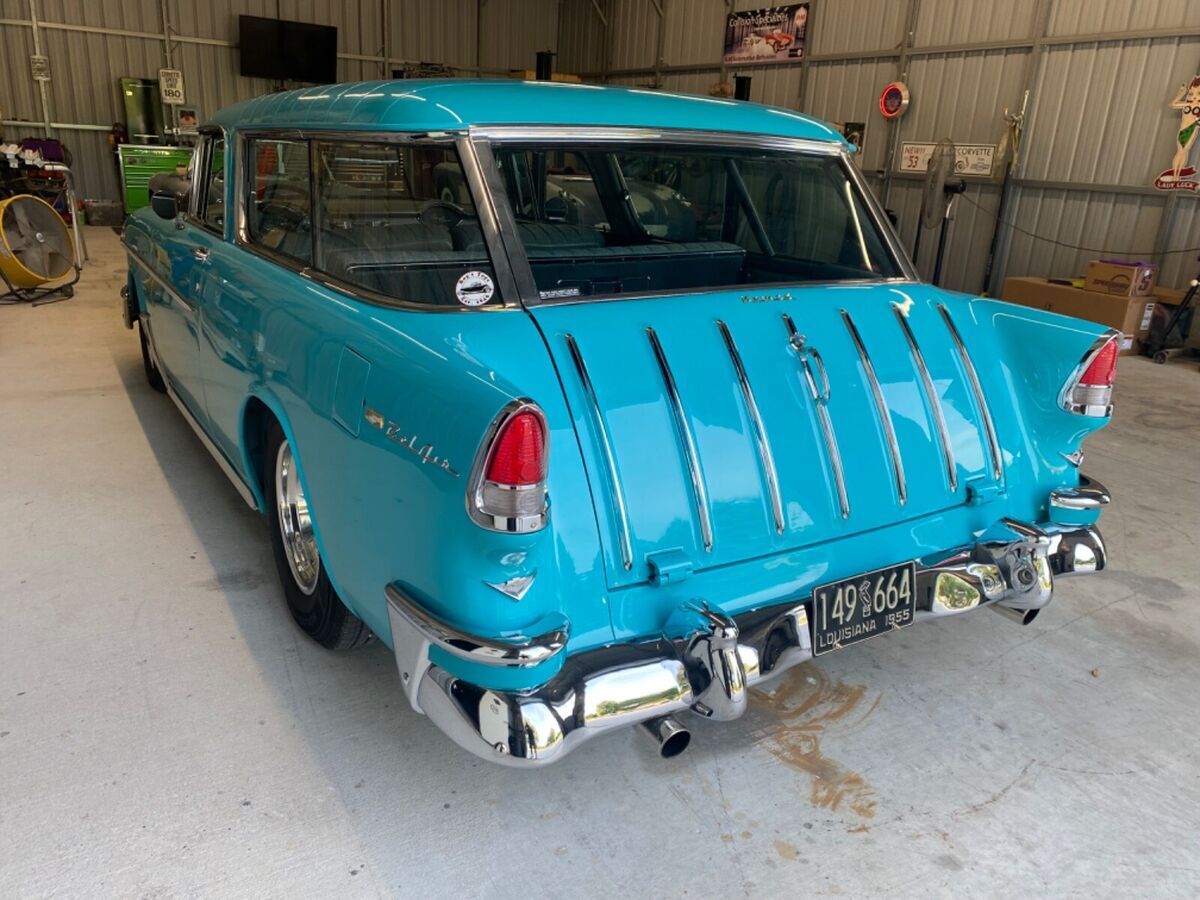 1955 chevrolet bel air nomad 150 210 327 hot rod survivor hot rod solid cruiser