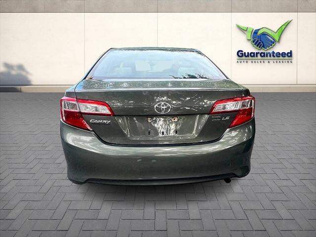 2012 toyota camry le