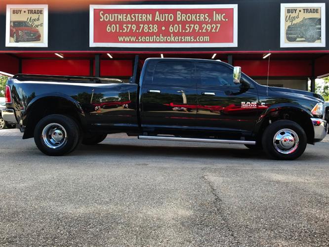 used 2014 ram 3500 4x4 crew cab laramie drw hattiesburg, ms 39402 for sale in hattiesburg, mississippi