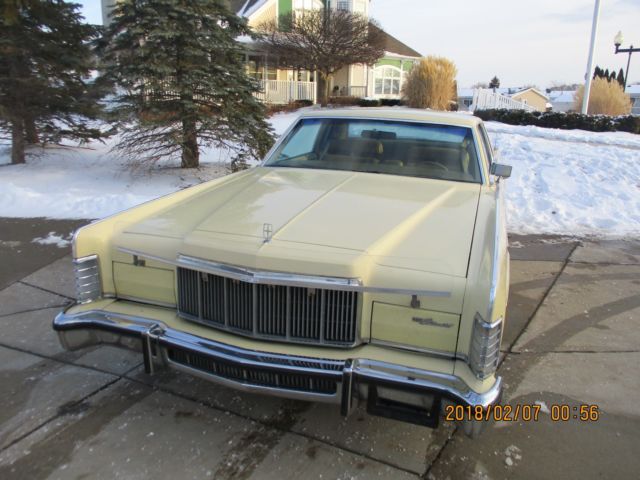 sweet 1976 lincoln continental 2 dr coupe very clean in and out, big block 460!