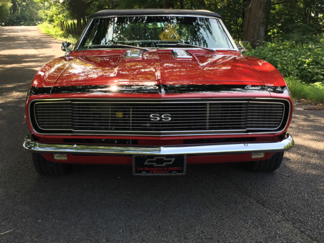 68 camaro convertible ss/rs numbers matching 350 frame off rotisserie restored