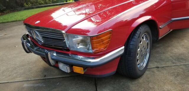 1987 sl560 v8 automatic convertible