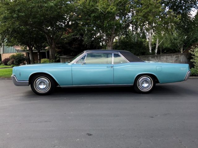 1966 lincoln continental 2dr coupe 462 v8 eng only 8,230 miles 1-owner 140+pic's