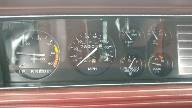 1983 hurst olds 15th anniversary-all original