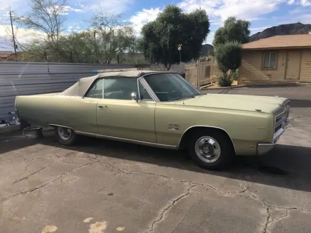 1968 plymouth sport fury iii convertible starts and runs
