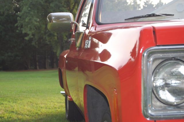 l@@k! 1977 chevy c-10 custom deluxe stepside truck