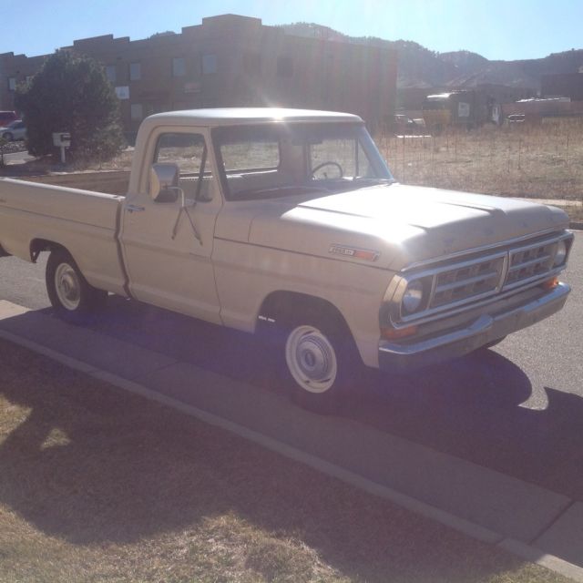 1971 ford f100 shortbed 50k original miles!