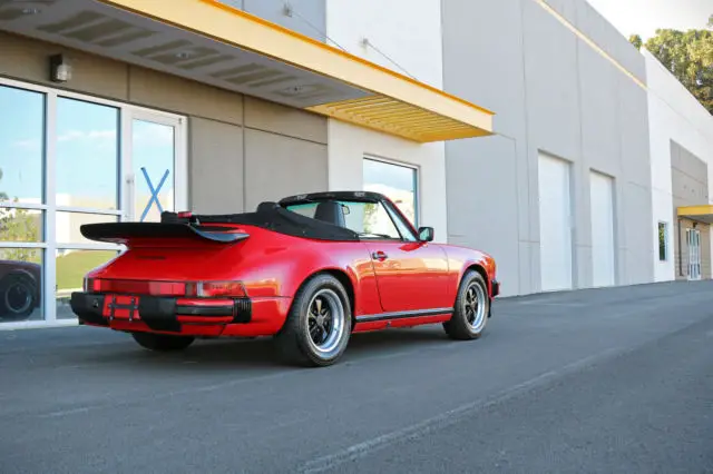 1987 porsche 911 carrera cabriolet (930)