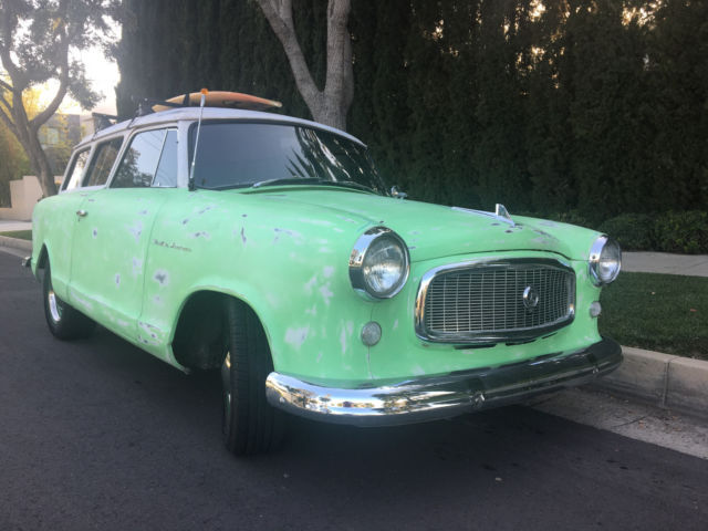 awesome amc custom rambler v8 wagon hot rod classic restomod excellent trade?